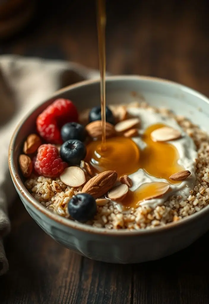Protein-Rich Breakfast Quinoa Bowl