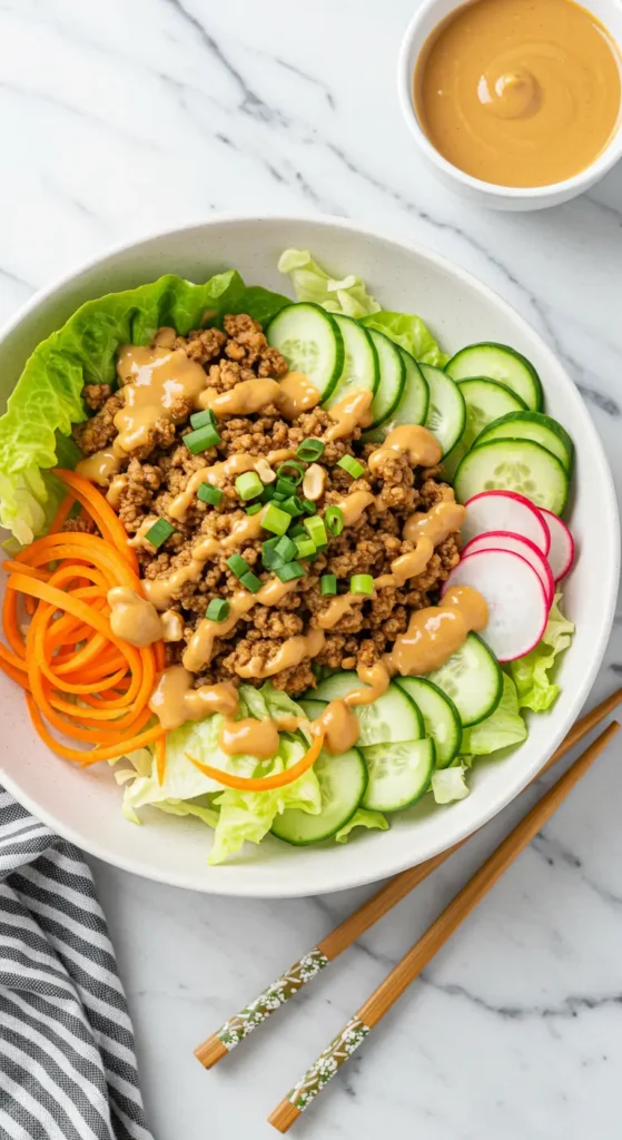 Recipe #12: Asian Lettuce Chicken Bowls