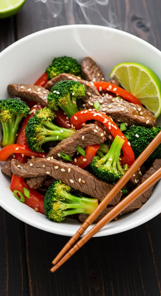 Recipe #6: Thai-Style Beef and Broccoli Stir Fry