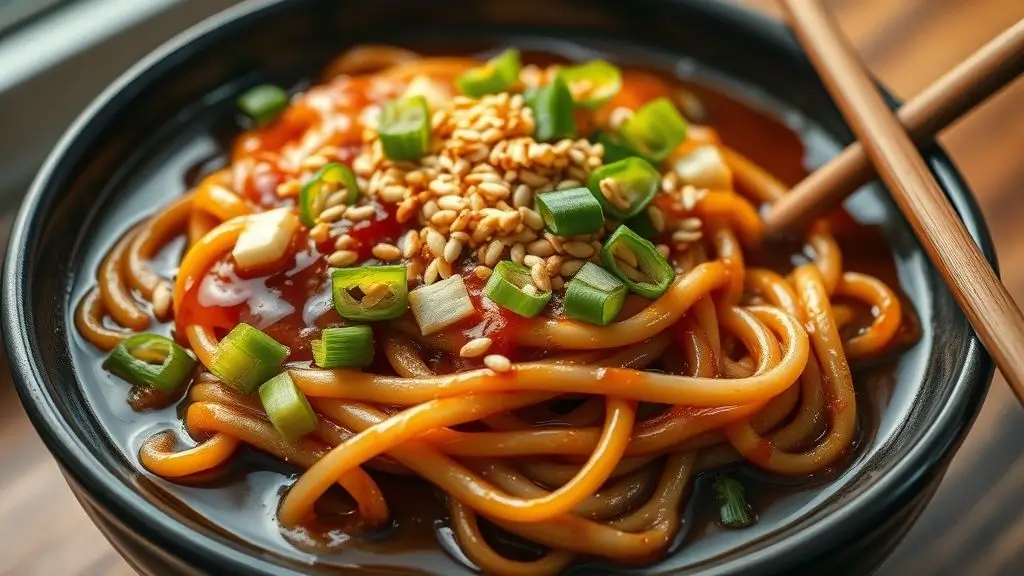 Saucy Ramen Noodles