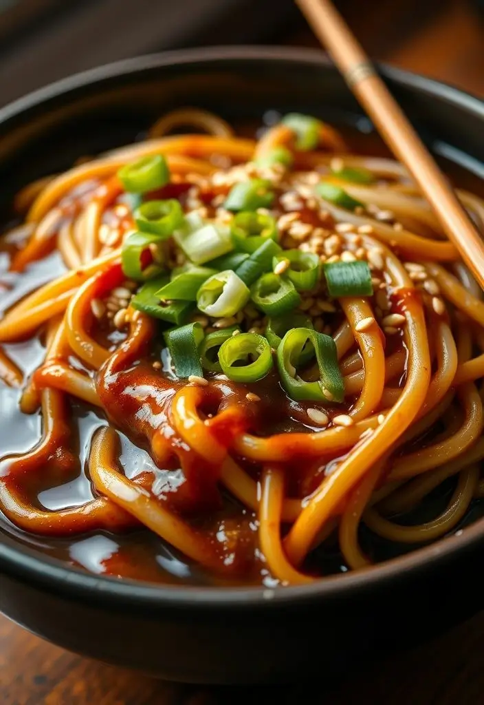 Saucy Ramen Noodles
