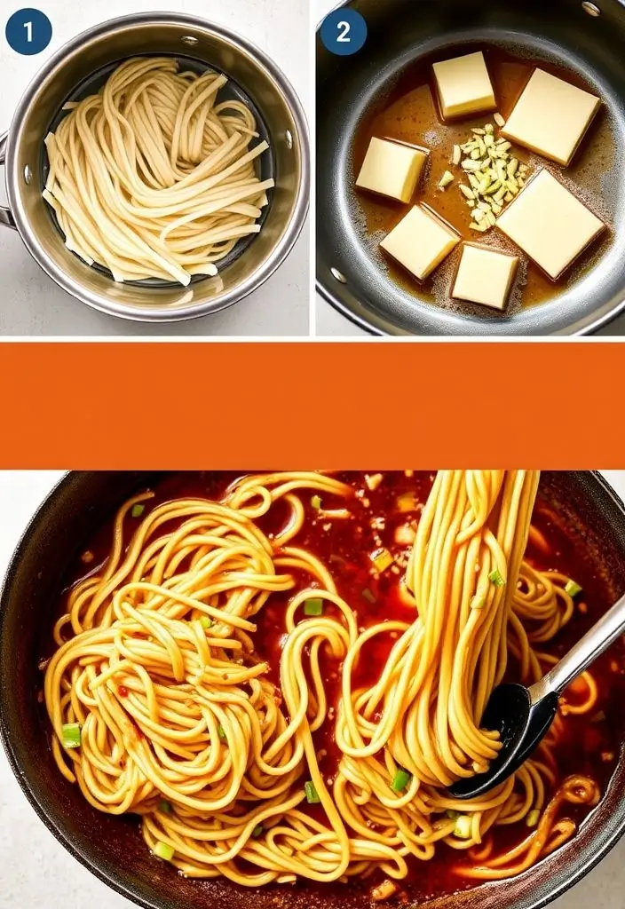 Saucy Ramen Noodles