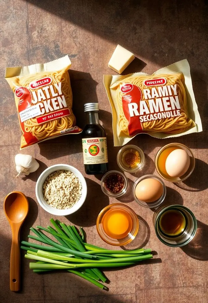 Saucy Ramen Noodles