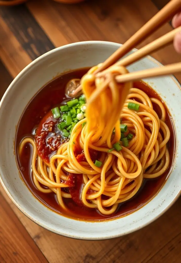Saucy Ramen Noodles