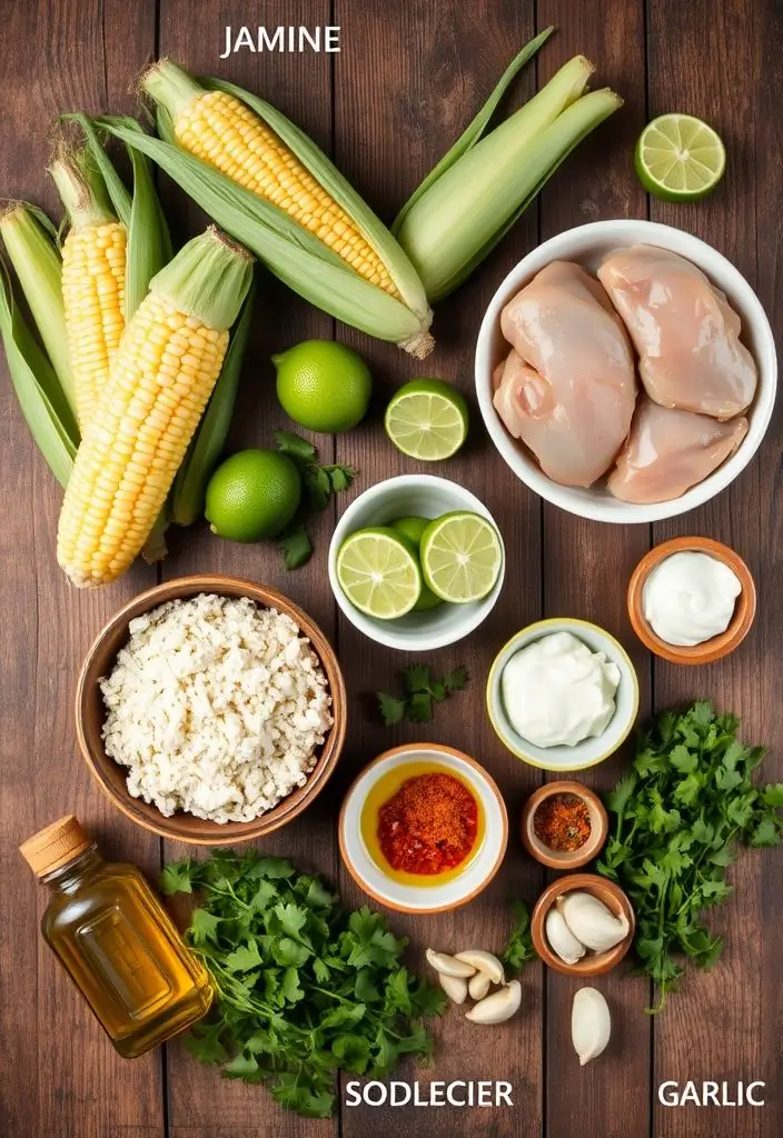 Street Corn Chicken Rice Bowl Recipe