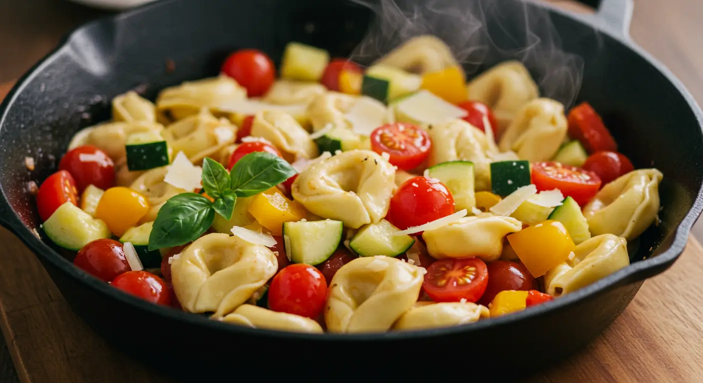 Summer Veggie Tortellini