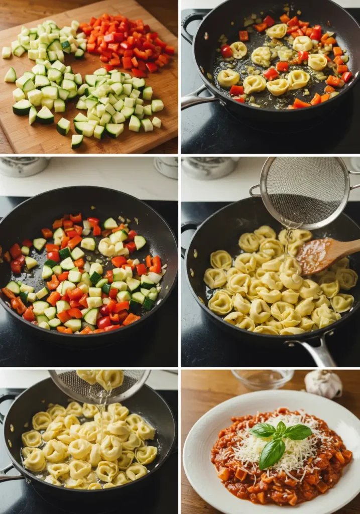 Summer Veggie Tortellini