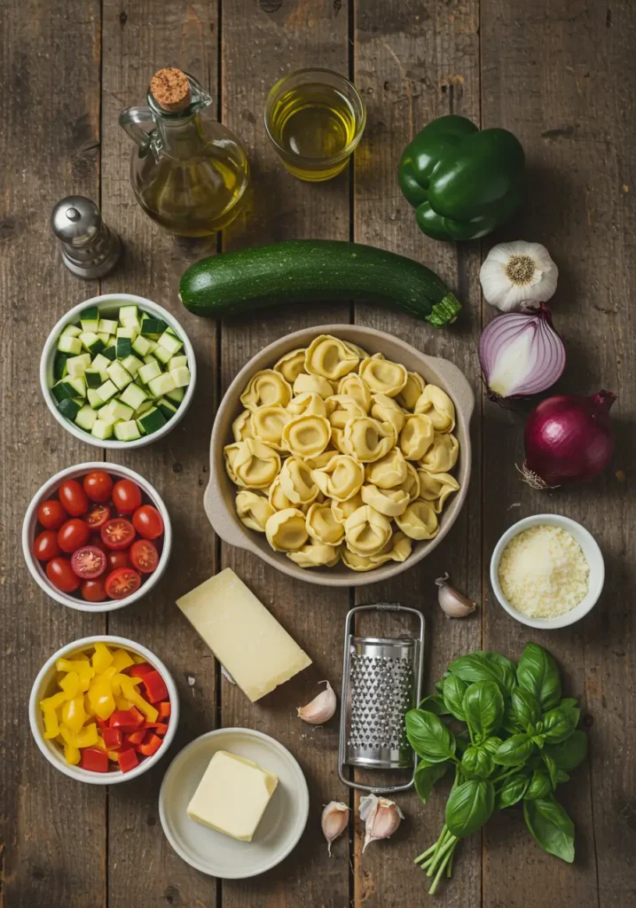 Summer Veggie Tortellini