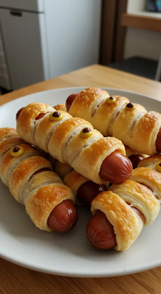 1. "Mummy" Hot Dogs