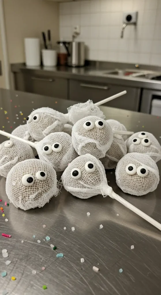 19. Mummy Lollipops