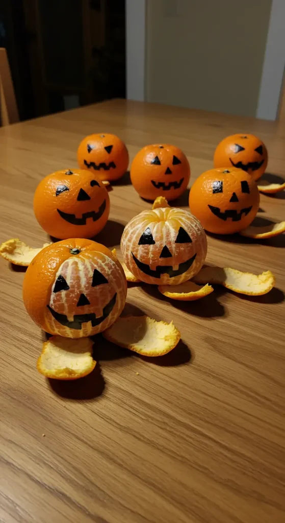 2. Orange You Glad It's Halloween Oranges
