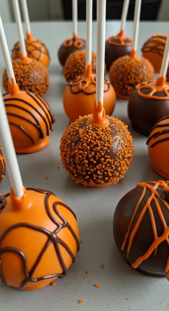 23. Halloween Cake Pops