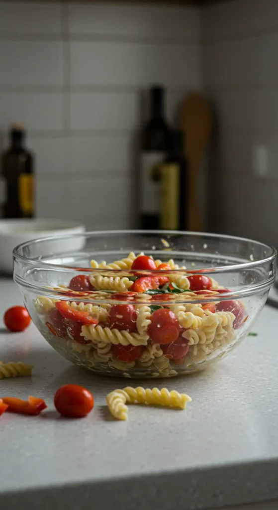 4. "Bloody" Pasta Salad