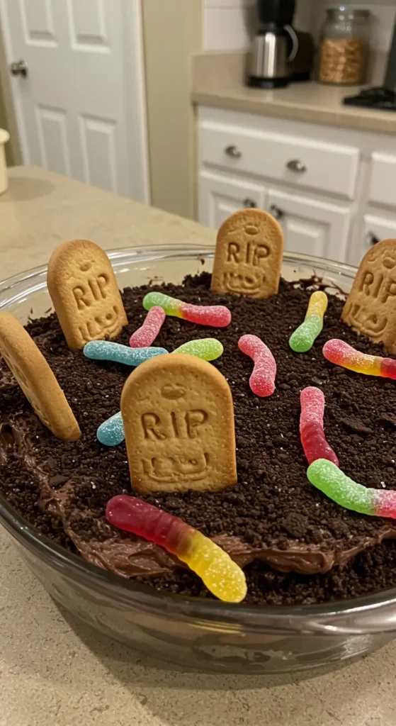 7. Dirt Cake Graveyard