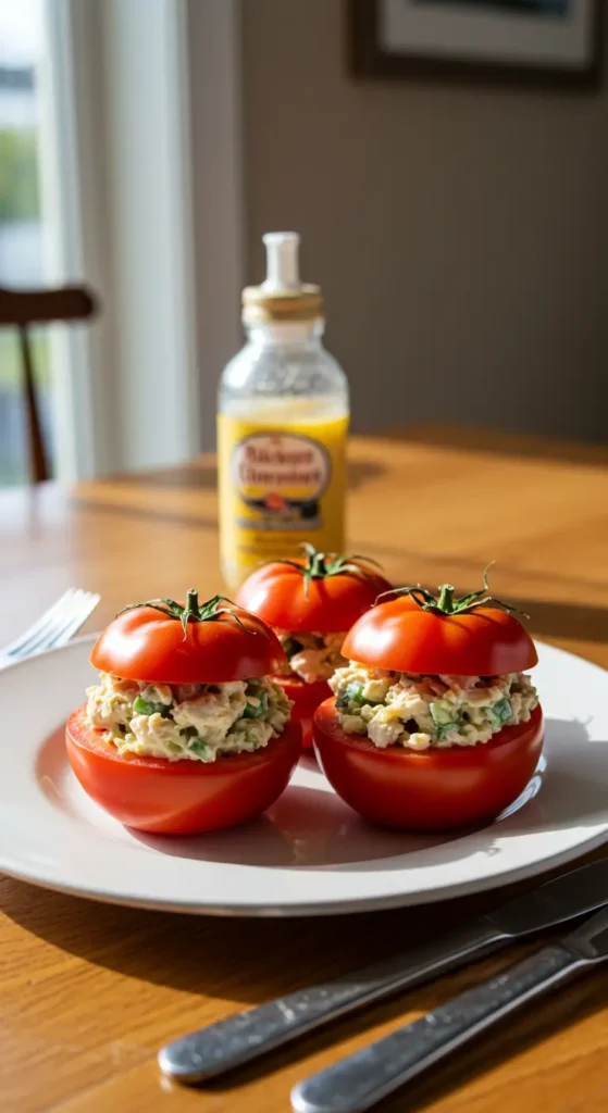 Chicken Salad-Stuffed Tomatoes