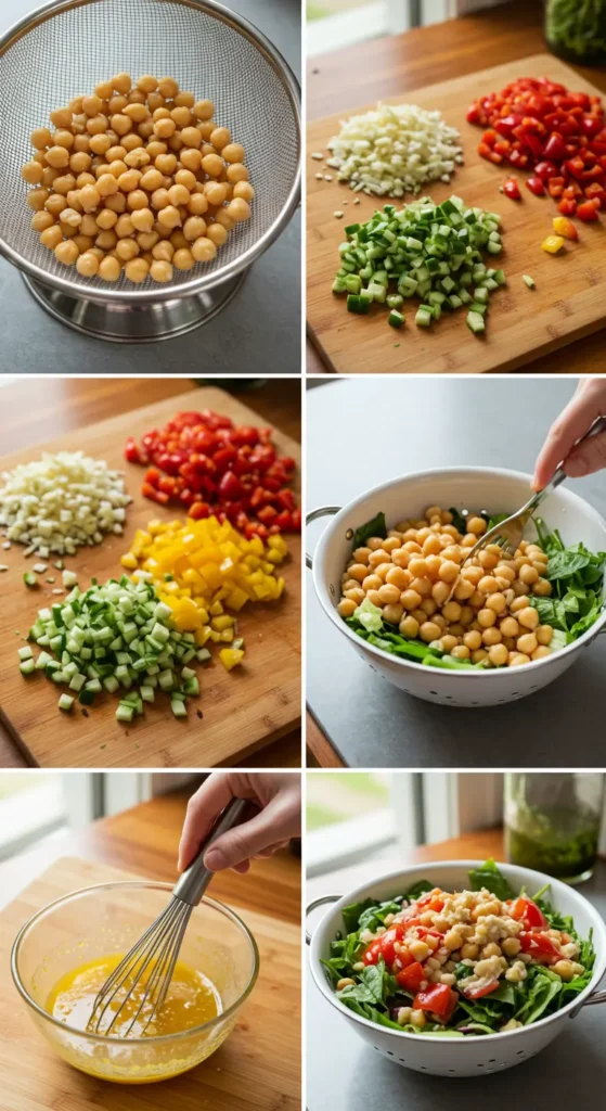 Chickpea Salad Bowl