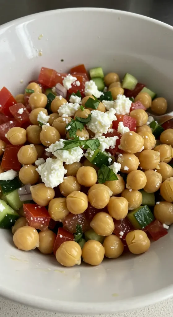 Chickpea Salad Bowl