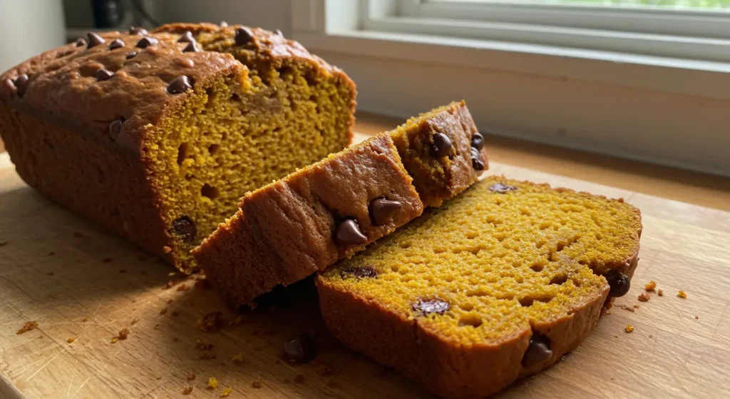 Chocolate Chip Pumpkin Bread