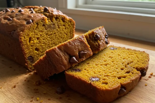 Easy Chocolate Chip Pumpkin Bread Recipe – Perfect for Halloween