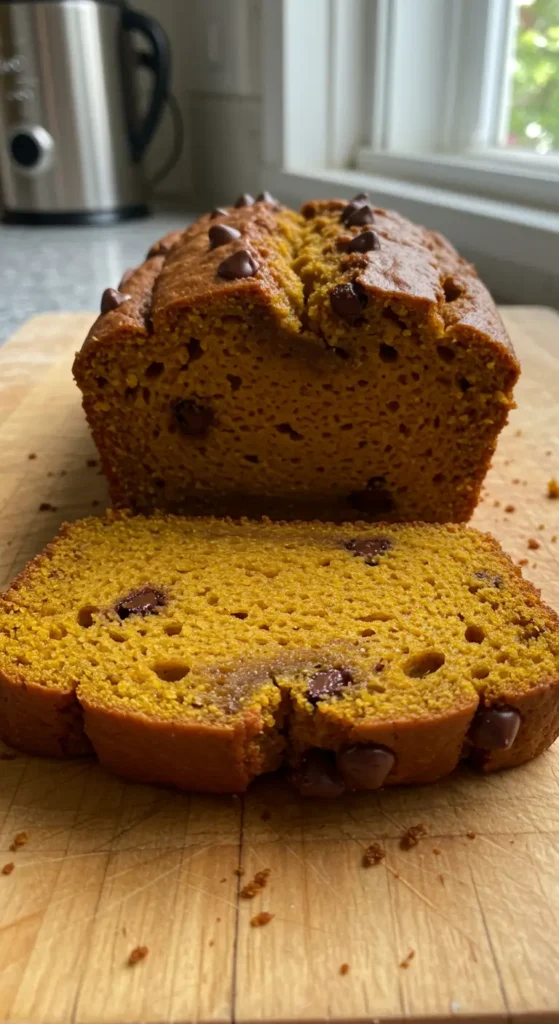 Chocolate Chip Pumpkin Bread