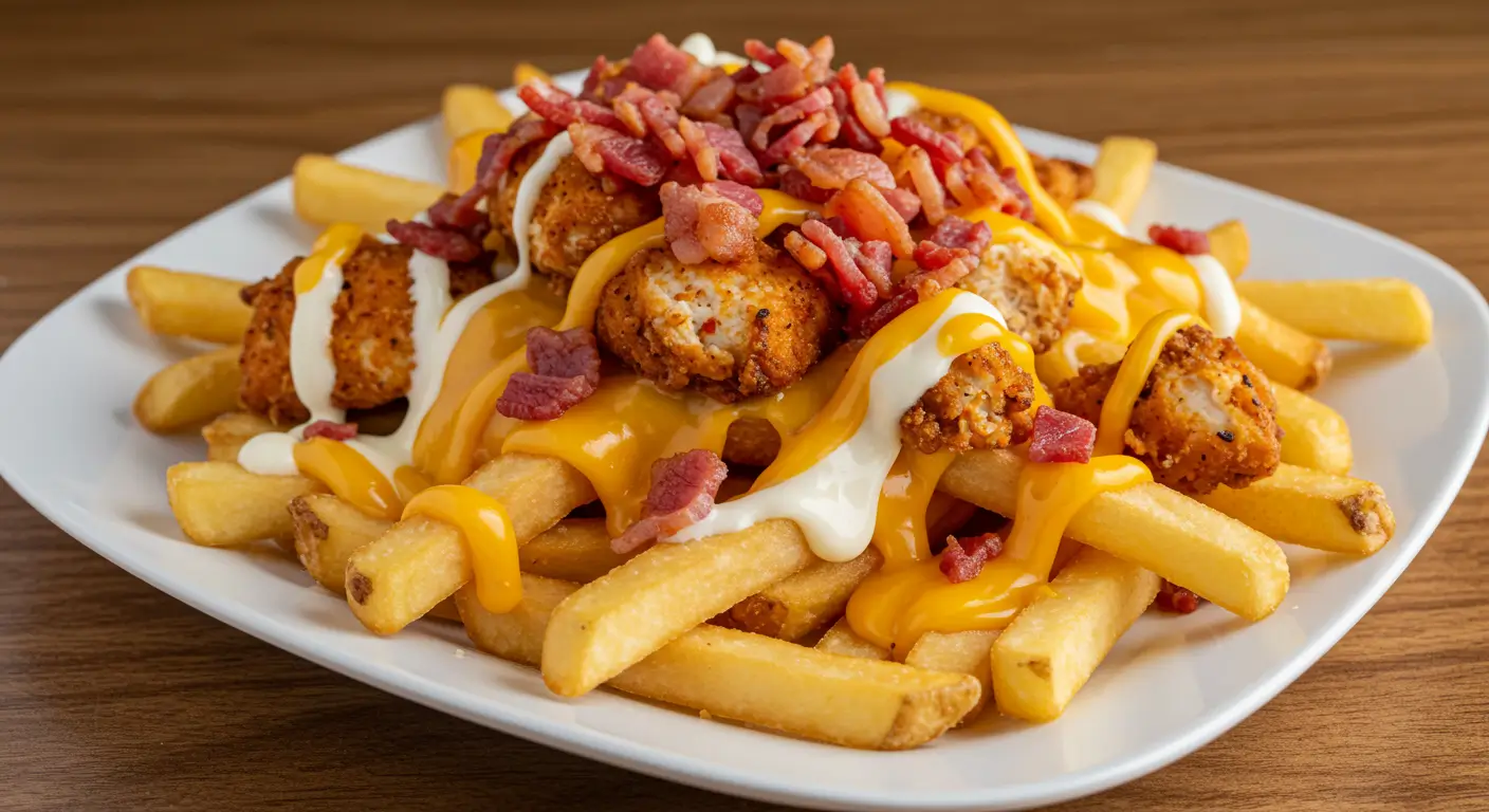 Crispy Chicken Bacon Ranch Fries