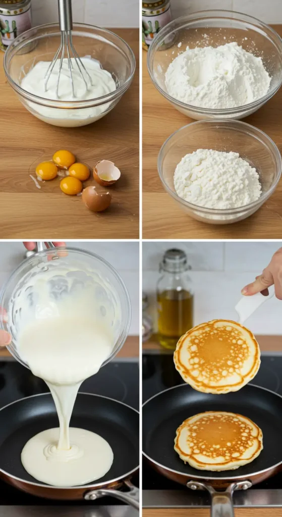 Easy Greek Yogurt Protein Pancakes Recipe