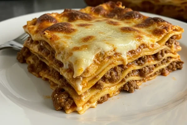 Easy Million Dollar Lasagna with Ricotta and Ground Beef