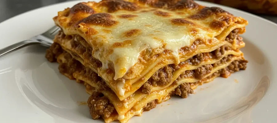 Easy Million Dollar Lasagna with Ricotta and Ground Beef