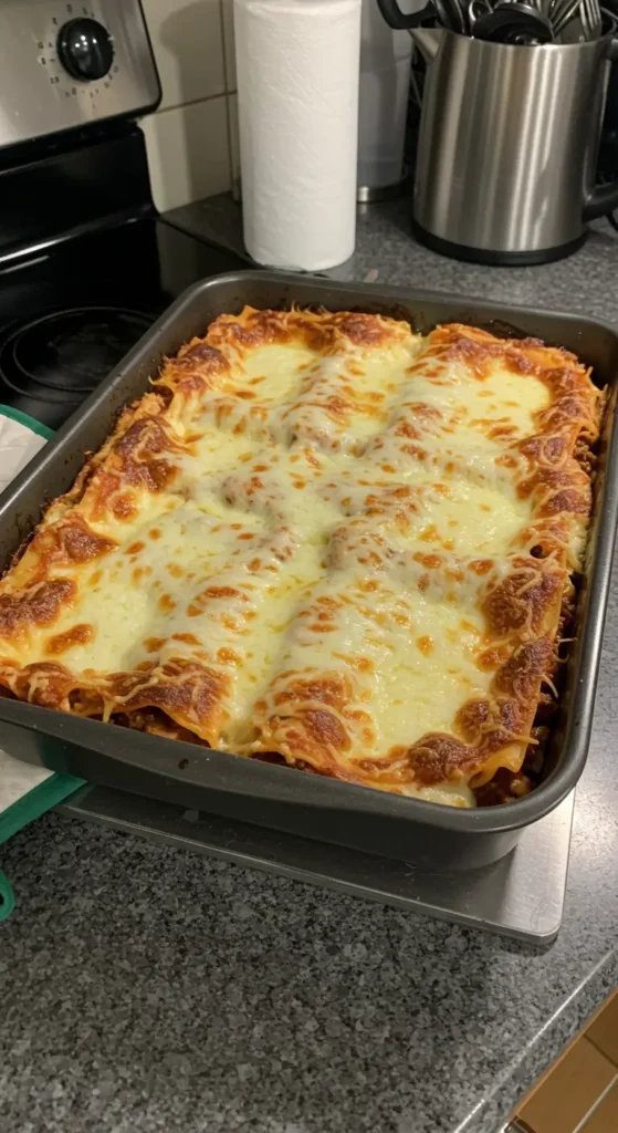 Easy Million Dollar Lasagna with Ricotta and Ground Beef