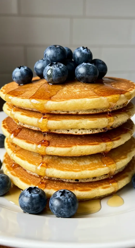Fluffy Greek Yogurt Protein Pancakes: A Healthy High-Protein Breakfast