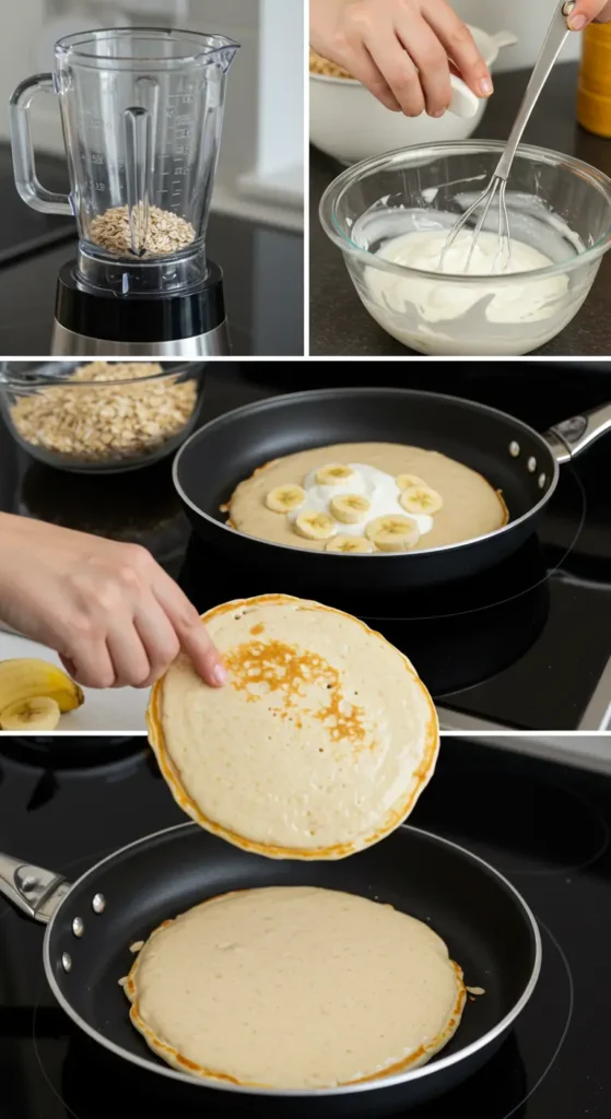 Fluffy Greek Yogurt Protein Pancakes: A Healthy High-Protein Breakfast