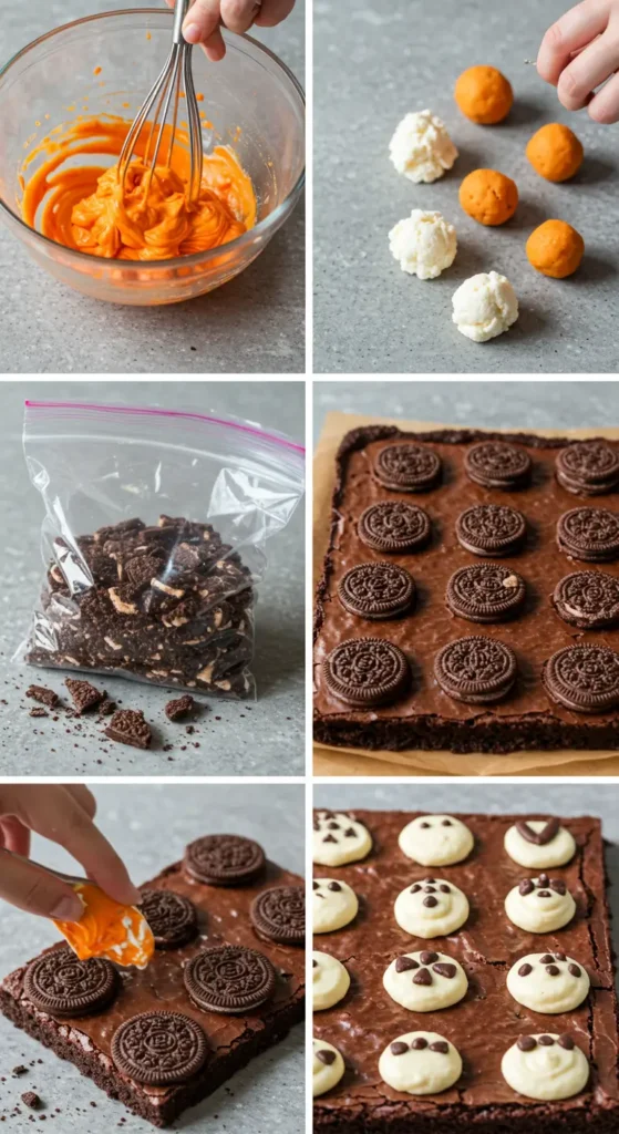 Graveyard Brownies