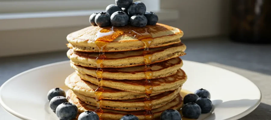 Greek Yogurt and Protein Pancakes – Healthy Breakfast Made Easy