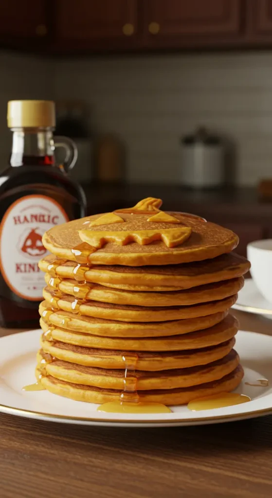 Halloween Pumpkin Pancakes Recipe