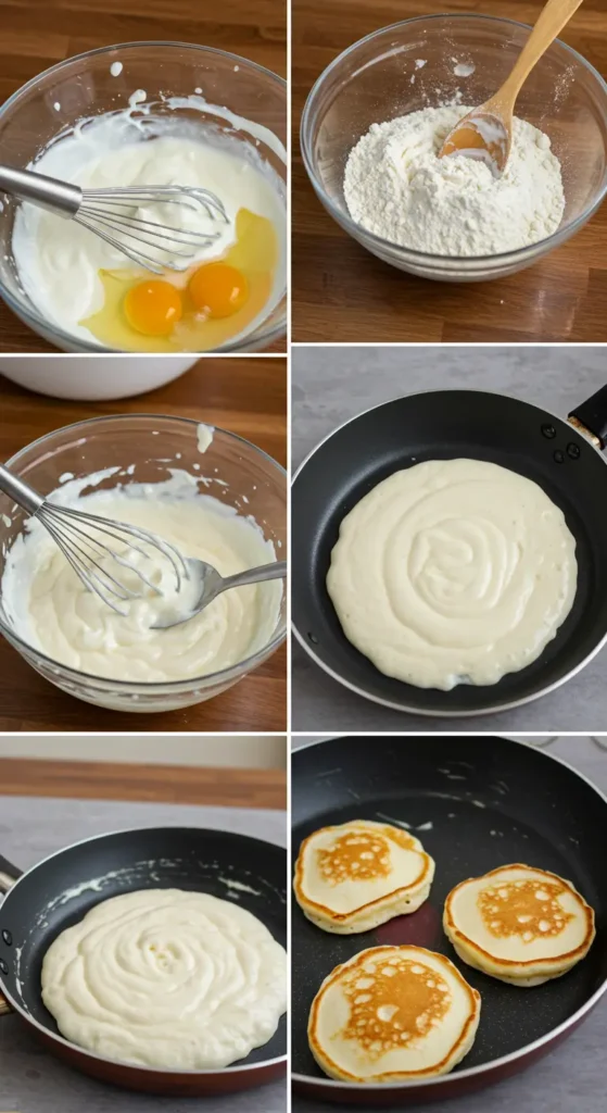 High-Protein Greek Yogurt Pancakes