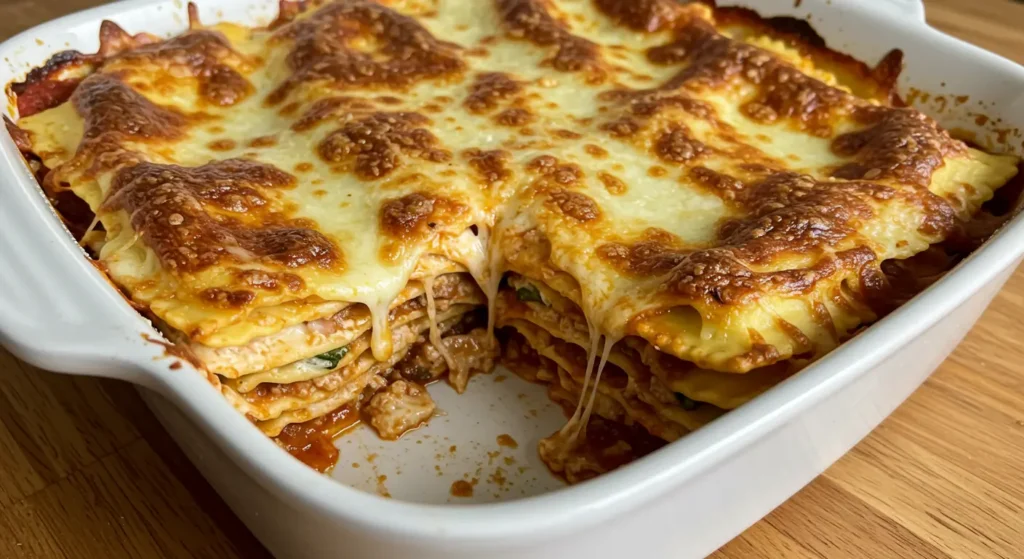 Million Dollar Ravioli Lasagna