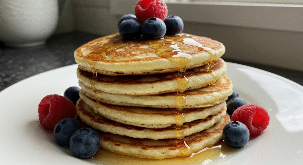No-Flour Greek Yogurt Protein Pancakes