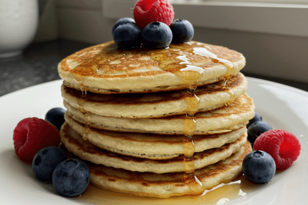 No-Flour Greek Yogurt Protein Pancakes – Gluten-Free & High-Protein