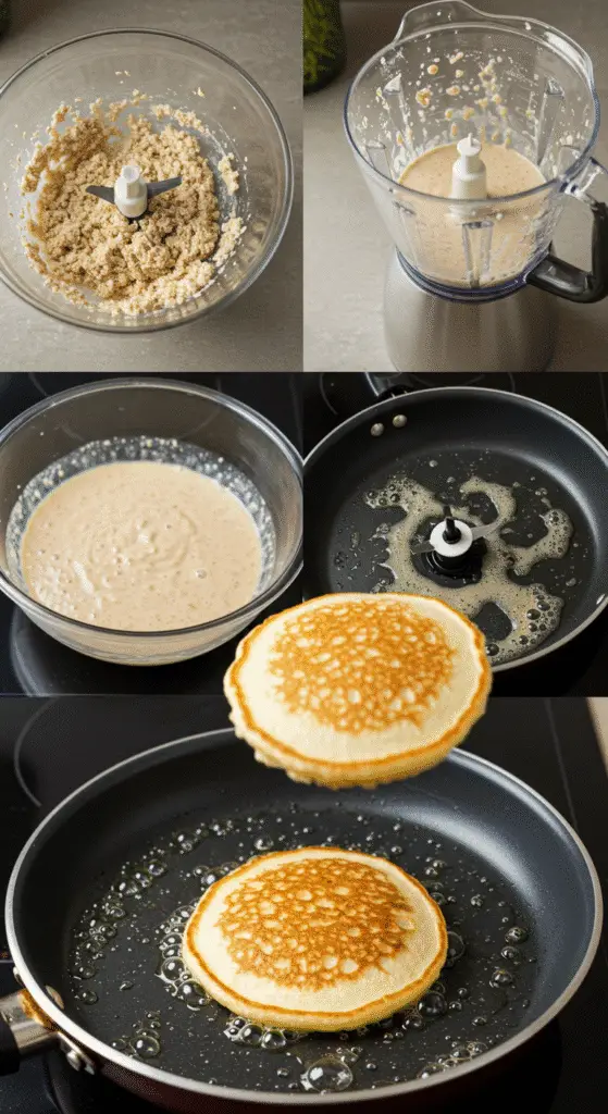 No-Flour Greek Yogurt Protein Pancakes