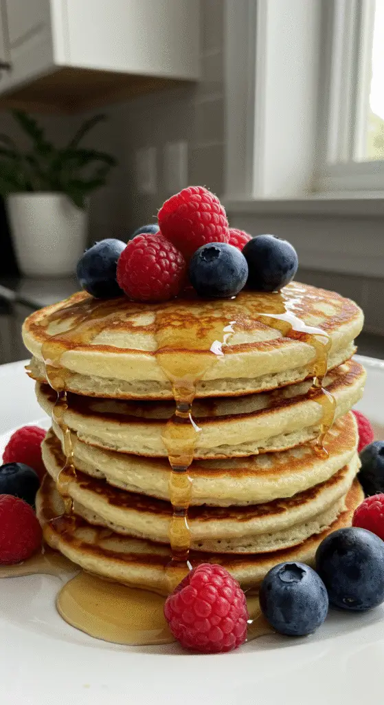 No-Flour Greek Yogurt Protein Pancakes