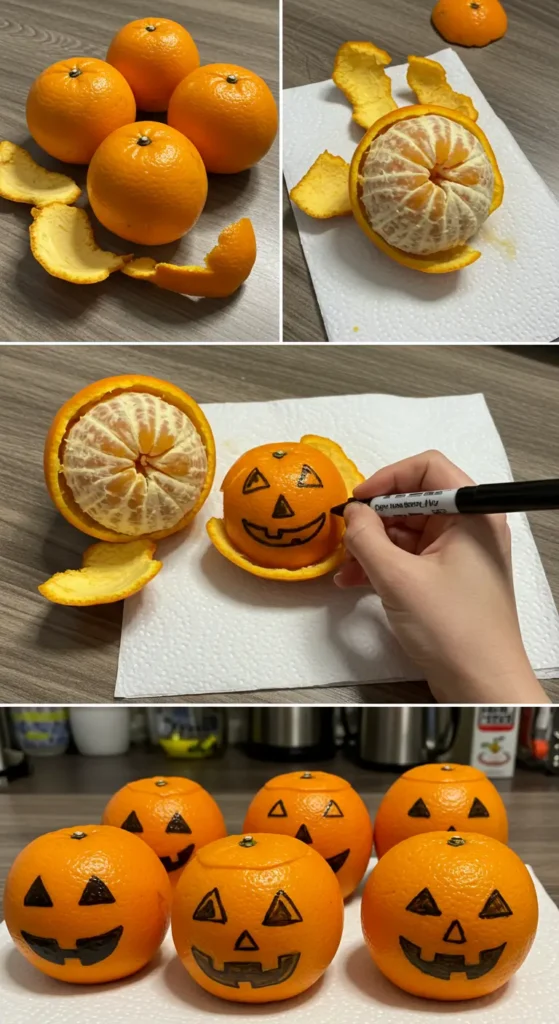 Orange You Glad It's Halloween Oranges