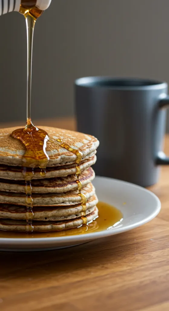 Protein Powder Pancakes with Greek Yogurt