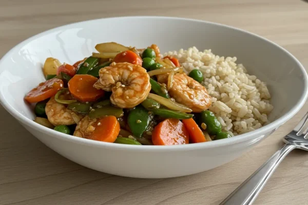 My Go-To Shrimp and Veggie Stir-Fry (Because I’m Obsessed)