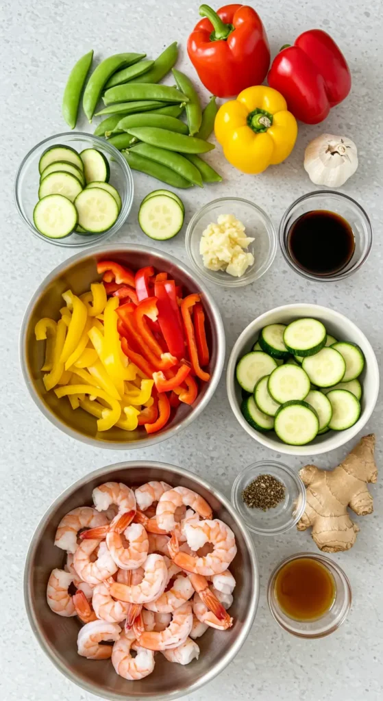 Shrimp and Veggie Stir-Fry