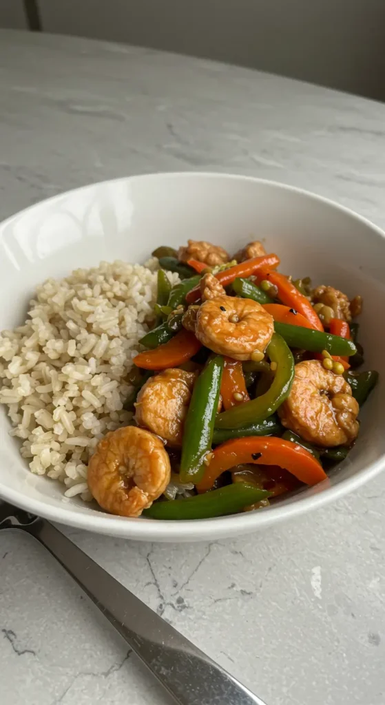 Shrimp and Veggie Stir-Fry