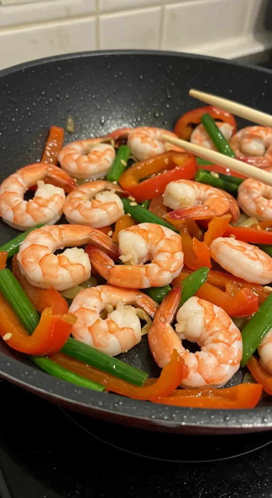Shrimp and Veggie Stir-Fry
