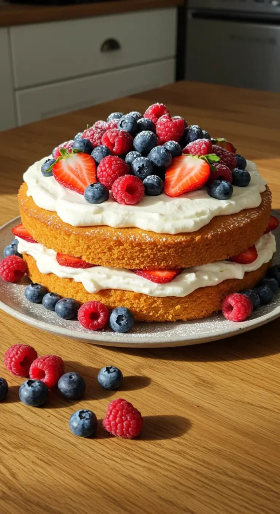 1. The Classic Vanilla Dream with Fresh Berries