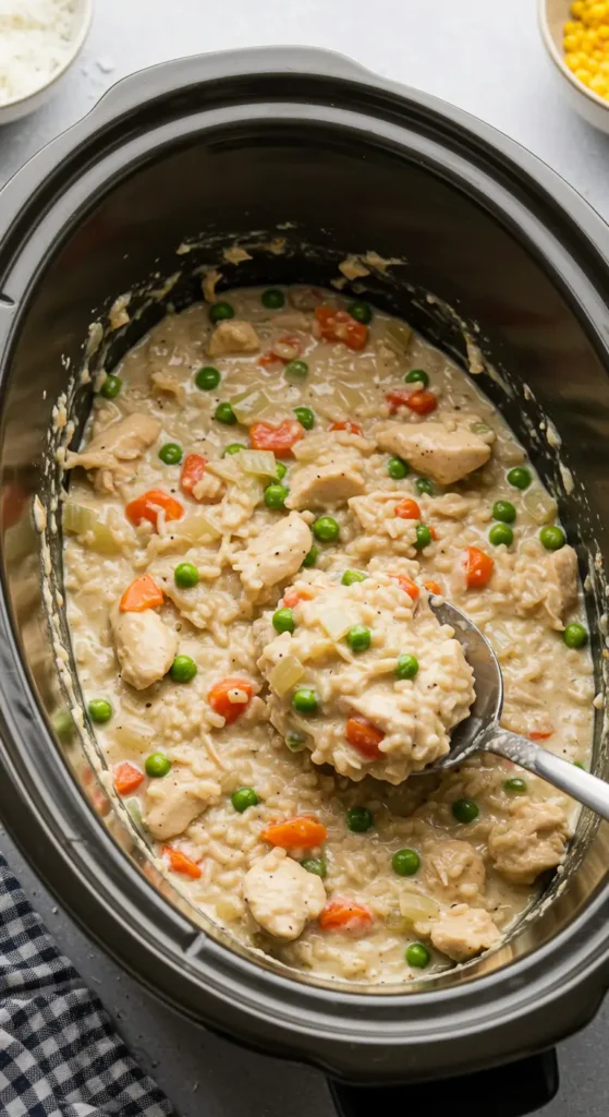 Crockpot Chicken and Rice