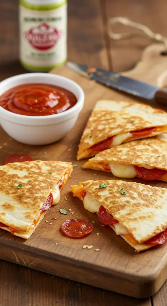Pizza Quesadillas
