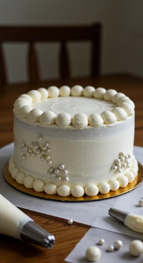 19. Elegant Pearl Border